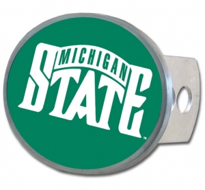 Michigan State Spartans Oval Hitch Cover
