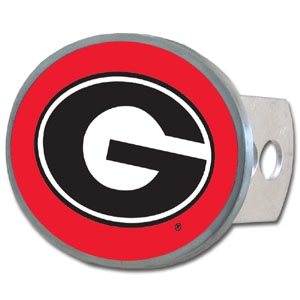 Georgia Bulldogs Oval Hitch Cover