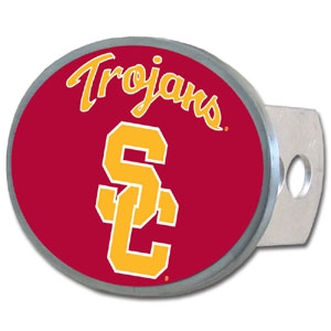 USC Trojans Oval Hitch Cover