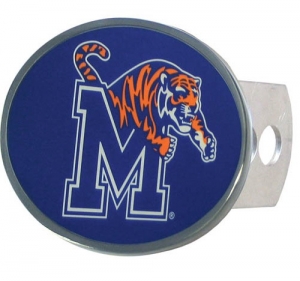 Memphis Tigers Oval Hitch Cover