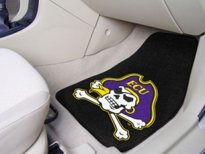 ECU Pirates 2pc Car/SUV/Truck Floor Mats