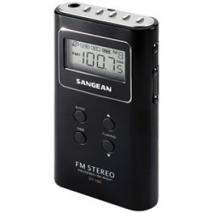 Sangean America FM Stereo/AM PLL Synthesized Pocket Receiver Radio