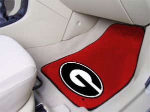 Georgia Bulldogs Universal 2pc Red Front Floor Mats