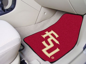 Florida State Seminoles Universal 2pc Script Car Floor Mats