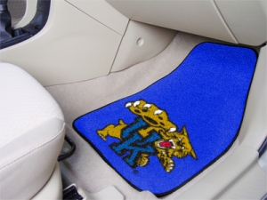 Kentucky Wildcats Universal "CAT"  Logo 2pc Car Floor Mats