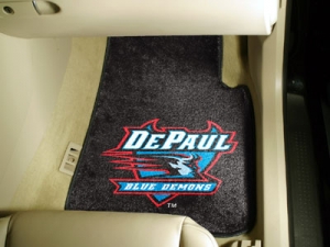 DePaul University Blue Demons Universal 2pc Car Floor Mats