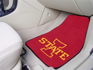Iowa State Cyclones Universal 2pc Car Floor Mats