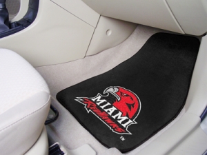 University of Miami Redhawks 2pc Car Floor Mats