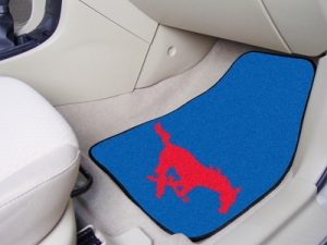 Southern Methodist University SMU 2pc Car Mats