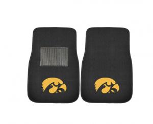 Iowa Hawkeyes Universal 2pc Car Floor Mats
