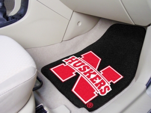 Nebraska Cornhuskers Universal 2pc Carpeted Car/SUV/Truck Floor Mats