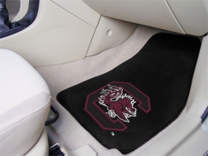 South Carolina Gamecocks Universal 2pc Car Floor Mats