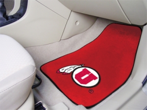University of Utah Utes Universal 2pc Car Floor Mats