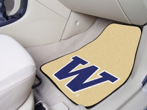 University of Washington Huskies Universal 2pc Car Floor Mats