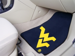 West Virginia Mountaineers 2pc Car/SUV/Truck Floor Mats