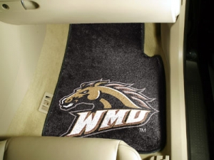Western Michigan Broncos 2pc Car/SUV/Truck Mats