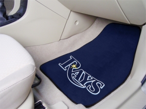 Tampa Bay Rays MLB Universal 2pc Car Floor Mats