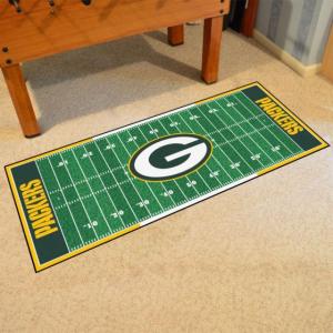 Green Bay Packers 29.5" x 72" NFL Football Office/House Floor Runner Mat