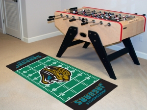 Jacksonville Jaguars 29.5" x 72" NFL Office/House Floor Runner