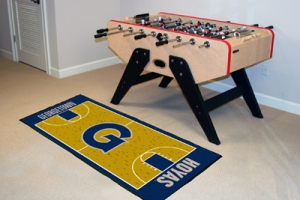 Georgetown Hoyas Basketball Court Floor Mat Runner