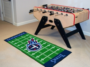 Tennessee Titans 29.5" x 72" NFL Office/House Football Field Floor Runner