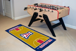 Arizona Wildcats Basketball Court Floor Mat Runner
