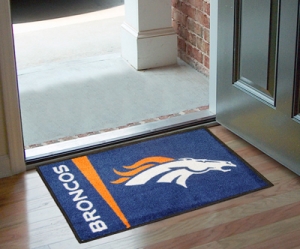 Denver Broncos 20" x 30" Welcome Door Mat