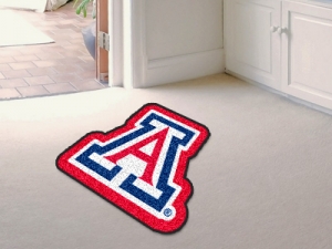 Arizona Wildcats Mascot Logo Cut-Out Floor Mat/Rug