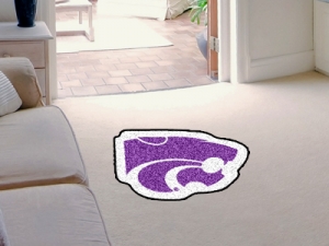 Kansas State Wildcats Mascot Cut-Out Floor Mat