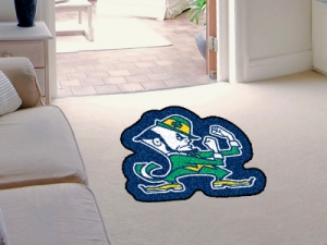 Notre Dame Fighting Irish Mascot Cut-Out Floor Mat