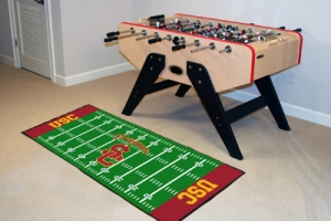 USC Trojans  29.5" x 72" NCAA Office/House Football Field Floor Runner
