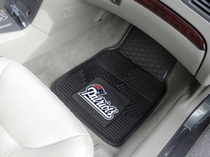New England Patriots Premium All Weather 2pc Rubber Car Floor Mats