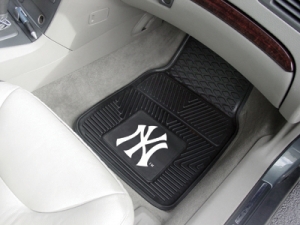 New York Yankees Premium All Weather 2pc Rubber Car Floor Mats