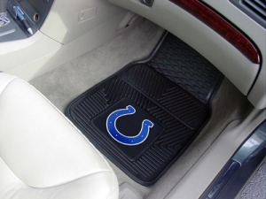 Indianapolis Colts Premium All Weather 2pc Rubber Car Floor Mats