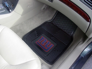 New York Giants Premium All Weather 2pc Rubber Car Floor Mats