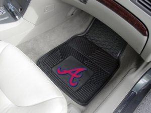 Atlanta Braves Premium All Weather 2pc Rubber Car Floor Mats