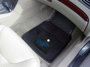 Los Angeles Dodgers Premium All Weather 2pc Rubber Car Floor Mats