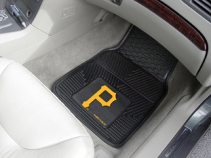 Pittsburgh Pirates Premium All Weather 2pc Rubber Car Floor Mats