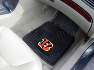 Cincinnati Bengals Premium All Weather 2pc Rubber Car Floor Mats