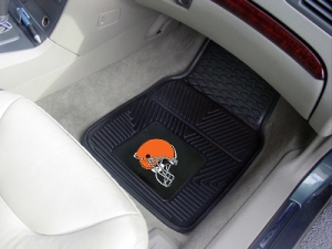 Cleveland Browns Premium All Weather 2pc Rubber Car Floor Mats