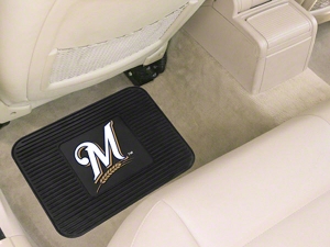 Milwaukee Brewers 14" x 27" All Weather Vinyl Utility Mats