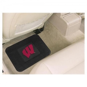 Wisconsin Badgers 14" x 27" All Weather Vinyl Utility Mats