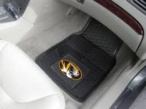 Missouri Tigers Premium All Weather 2pc Rubber Car Floor Mats