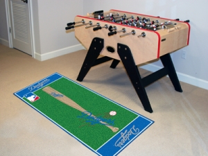 LA Dodgers MLB 29.5" x 72" Office/House Floor Runner