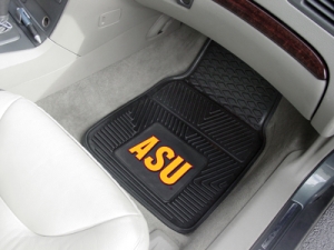 Arizona State Sun Devils Premium All Weather 2pc Rubber Car Floor Mats