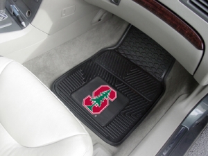 Stanford Cardinals Premium All Weather 2pc Rubber Car Floor Mats