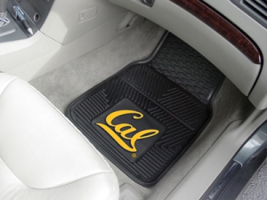 Cal Berkeley Bears Premium All Weather 2pc Rubber Car Floor Mats