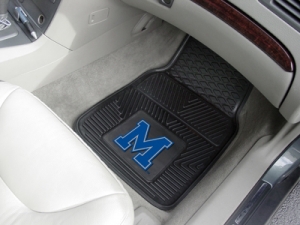 Memphis Tigers Premium All Weather 2pc Rubber Car Floor Mats