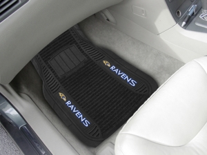 Baltimore Ravens 20" x 27" Deluxe Car Front Floor Mats