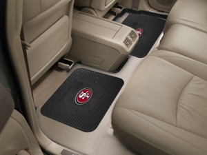 San Francisco 49ers 14" x 27" All Weather Vinyl Utility Mats